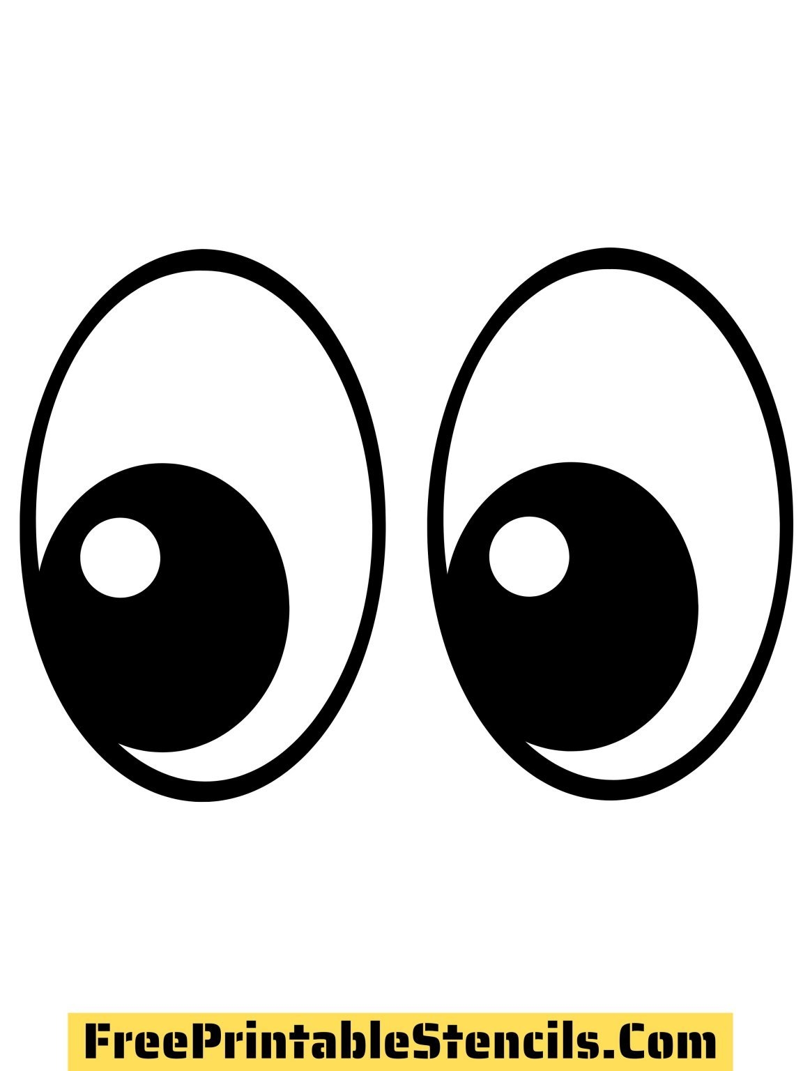 printable craft eyes