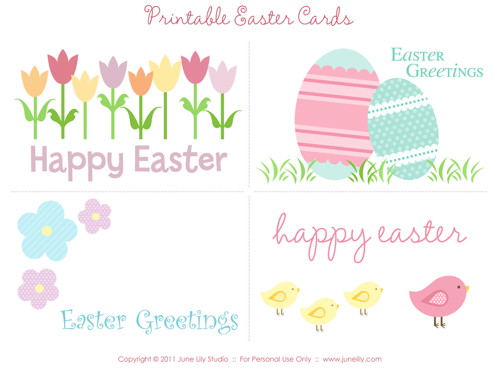 free printable easter cards for wife