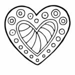 100 Printable Heart Coloring Pages A Huge Collection Of Hearts For