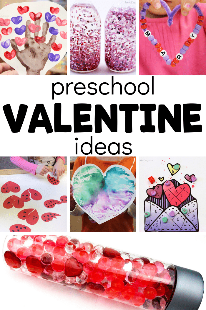 100 Valentine Activities For Preschoolers Fun A Day