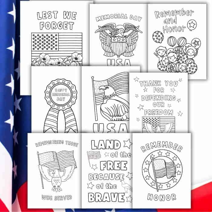 12 Free Memorial Day Coloring Pages For Toddlers Home Faith Family