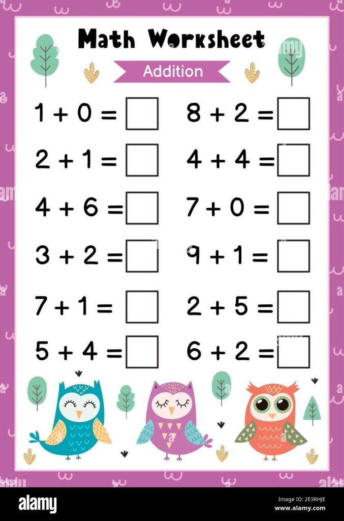 12 Math Worksheets 4 Kids Free To Edit Download Print CocoDoc