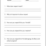 12 Respect Worksheets For Teenagers In 2024 Coping Skills Activities