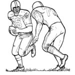 14 Football Player Coloring Pages Free Sports Printables Print Color