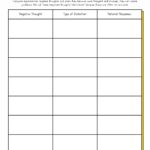 17 Cognitive Behavioral Thought Worksheets Cognitive Behavioral