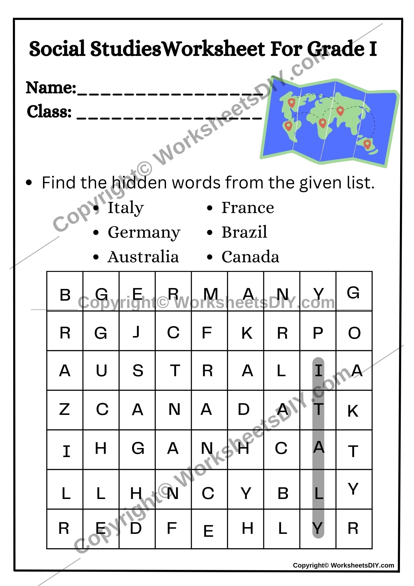 17 Interesting 1st Grade Social Studies Worksheets For Kids The 