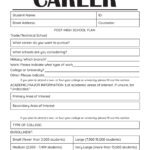 19 High School Student Information Worksheet Free PDF At