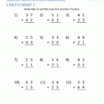 1st Grade Addition Worksheets Free Printable
