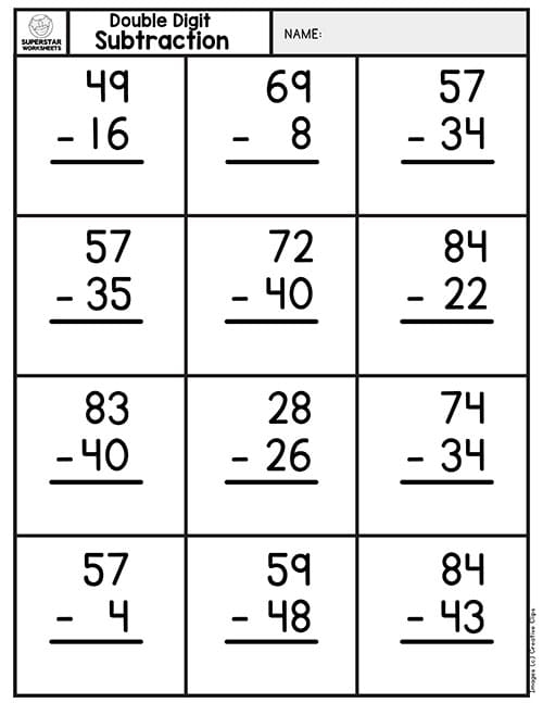 1st Grade Math Worksheets Superstar Worksheets Worksheets Library