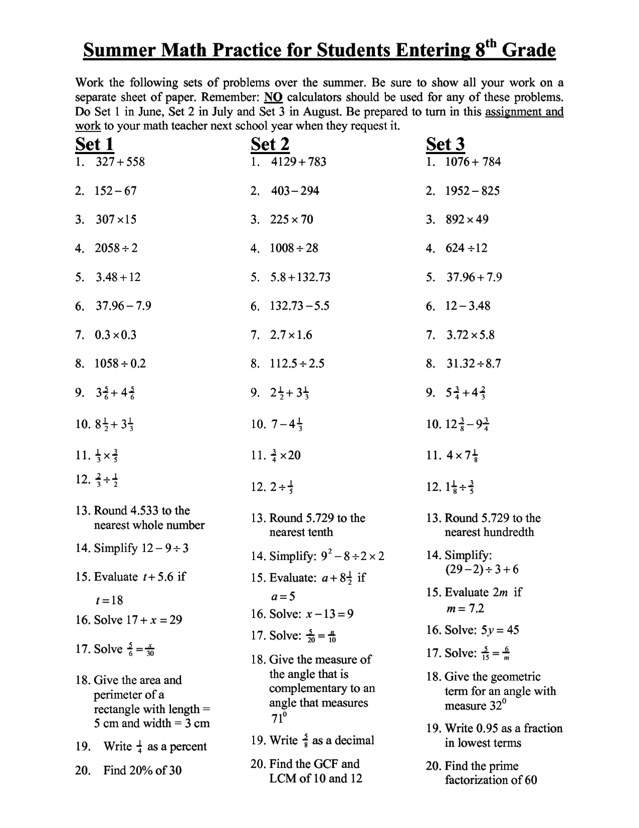 20 8Th Grade Printable Worksheets Worksheets Decoomo