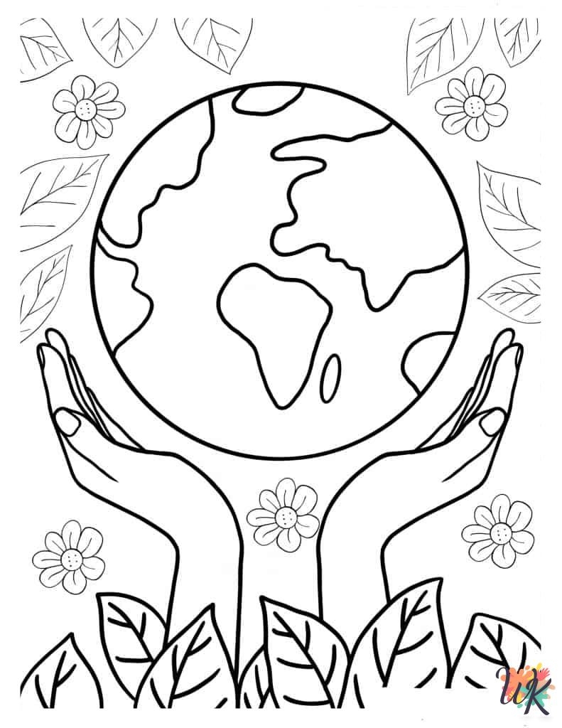 20 Earth Coloring Pages For Kids ColoringPagesWk