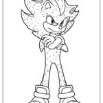 20 Super Sonic Coloring Pages Free PDF Printables En 2024