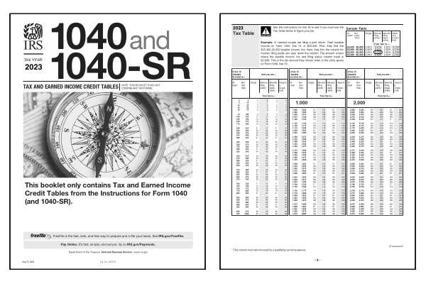 tax computation worksheet 2023