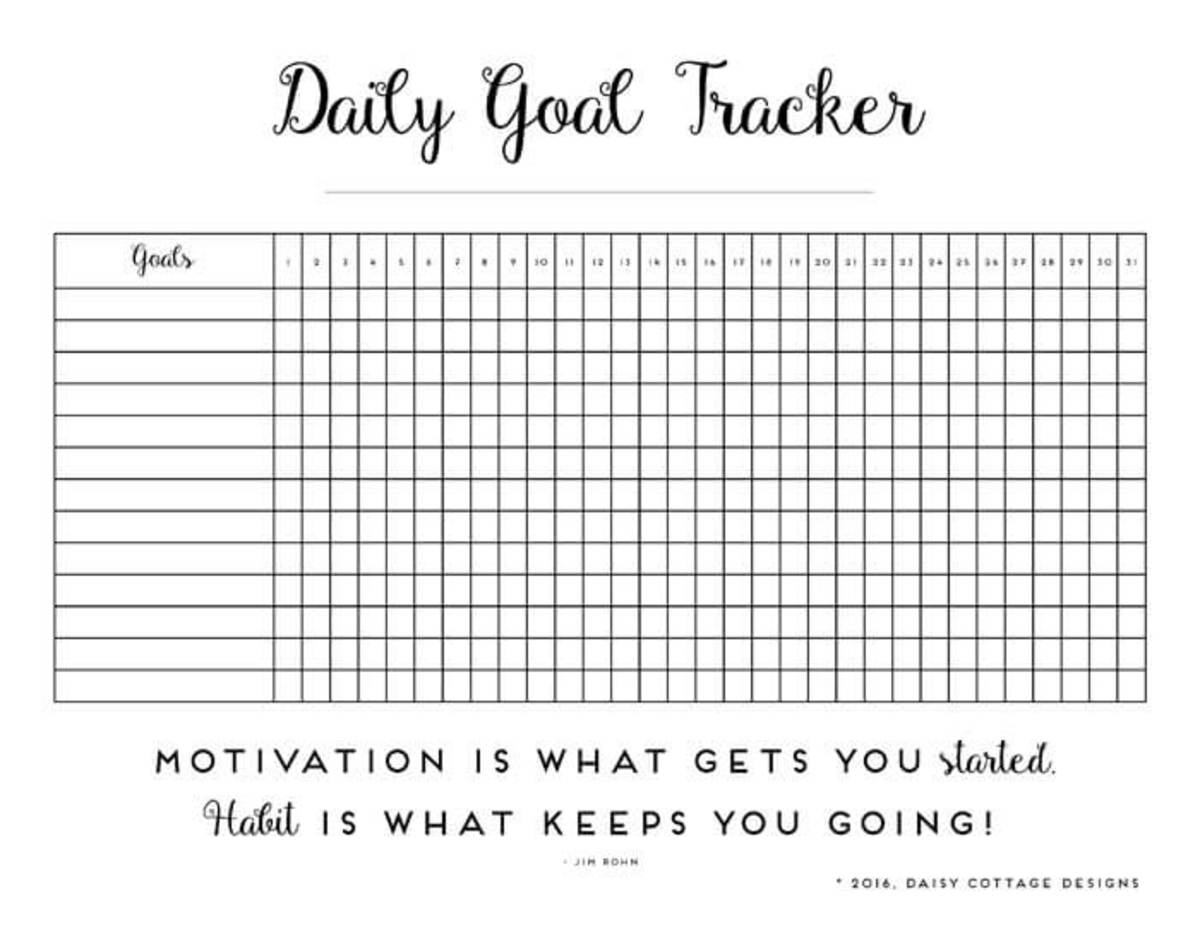 21 Printable Goal Setting Worksheet Pdf Forms And Templates 