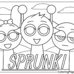 21 Sprunki Incredibox Coloring Pages Free Printable For Kids And Adults