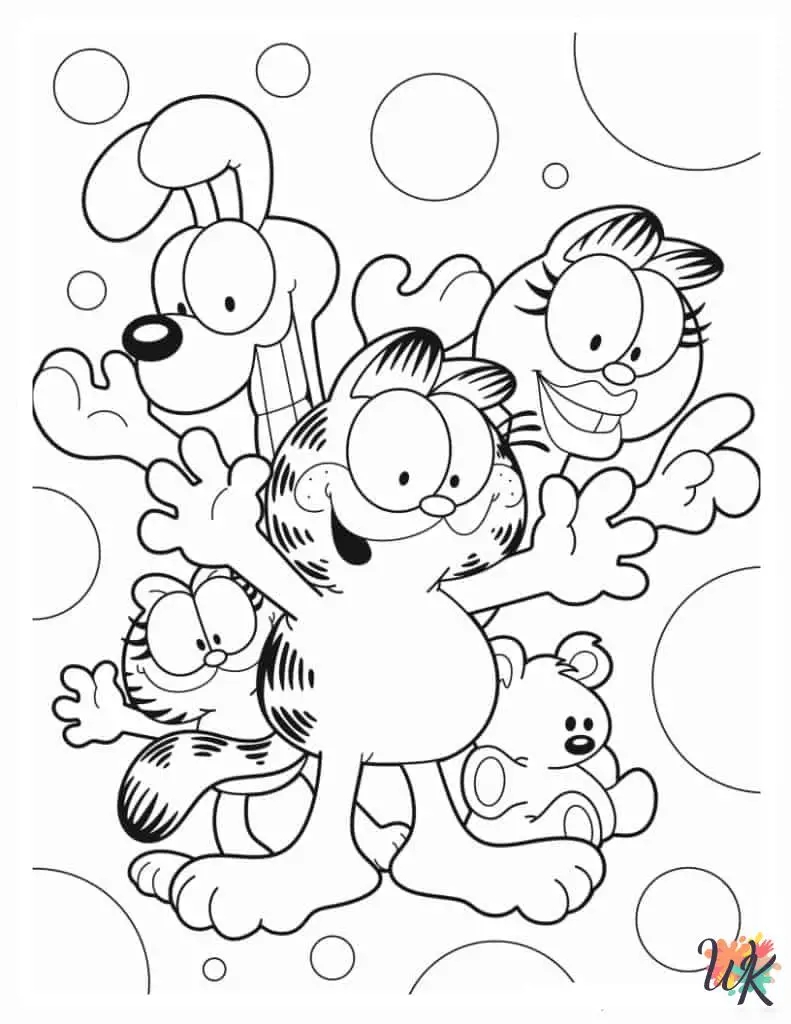 23 Garfield Coloring Pages