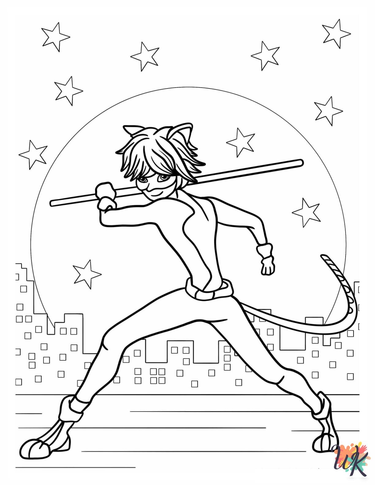 23 Miraculous Ladybug Coloring Pages For Kids ColoringPagesWK