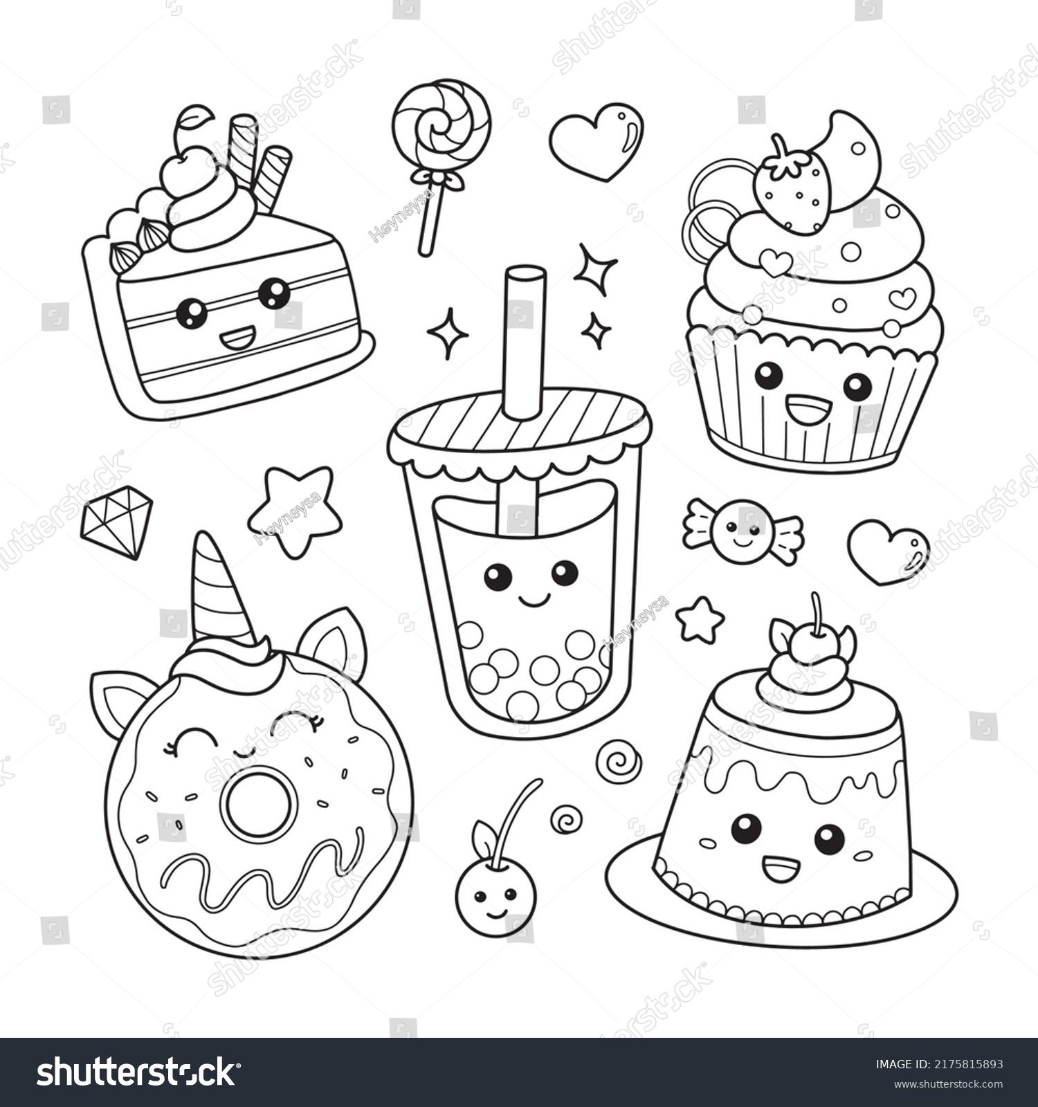 24 118 Coloring Page Kids Food Royalty Free Photos And Stock Images 