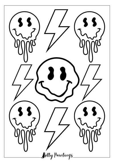 24 Easy Preppy Coloring Pages Check Out My Cool Creations Coloring 