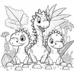 25 Printable Dinosaur Coloring Pages For Kids Explore The World Of