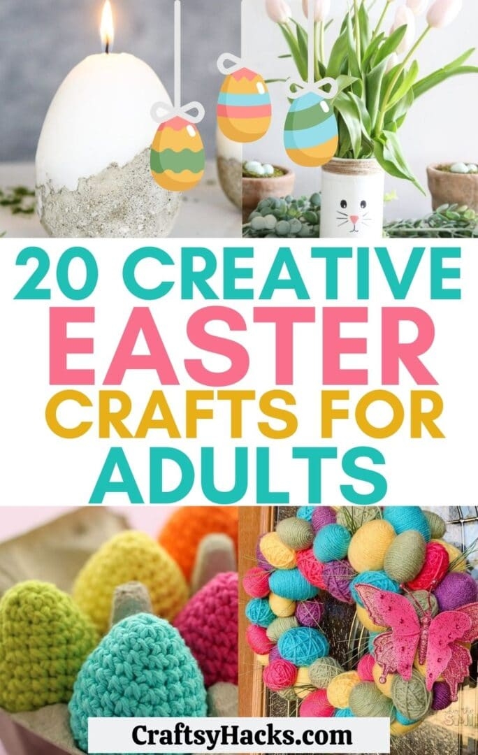 25 Super Fun Easter Crafts For Adults Craftsy Hacks