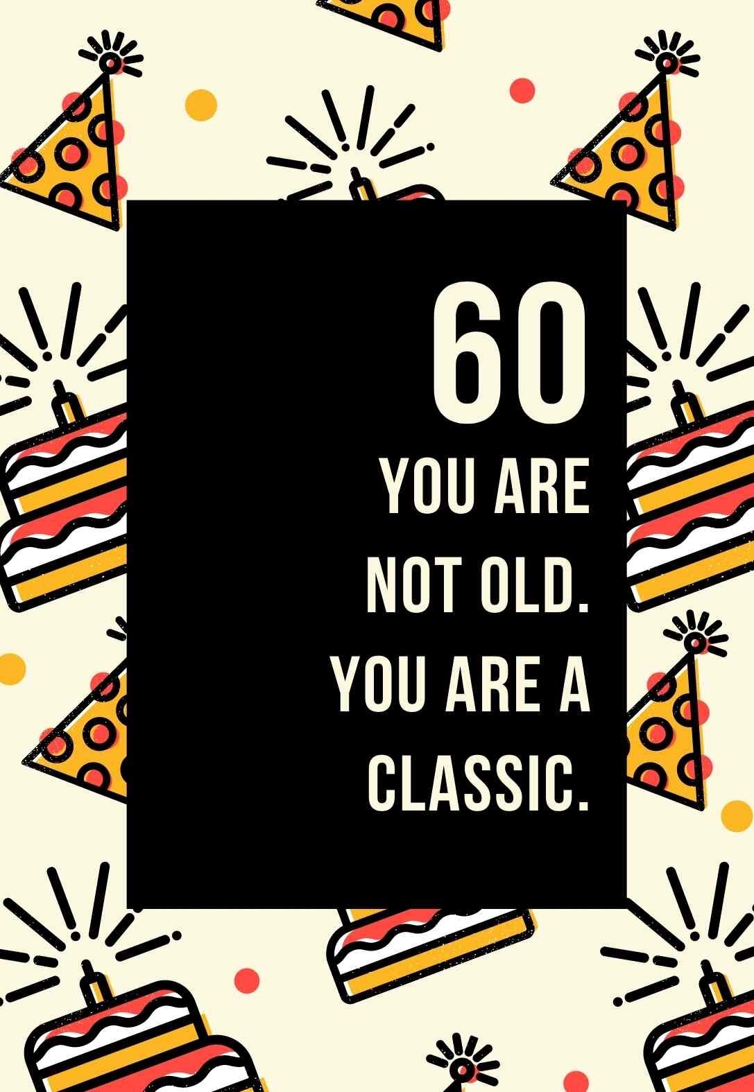 free printable 60th birthday cards