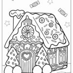 26 Gingerbread House Coloring Pages Free PDF Printables In 2024