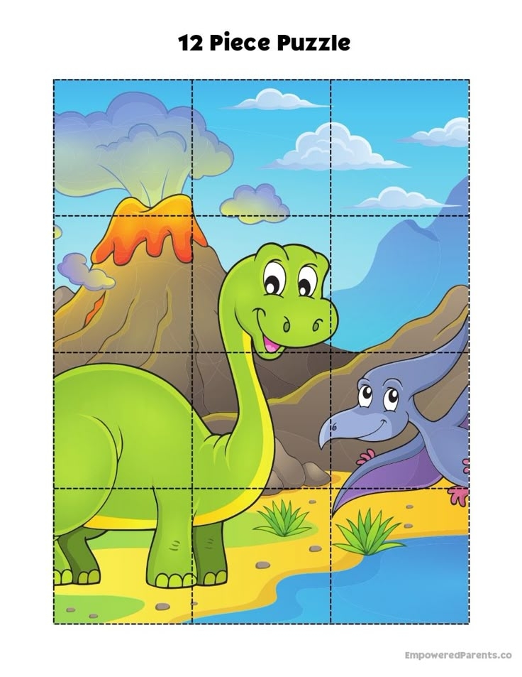 28 Free Printable Puzzles For Toddlers And Preschoolers