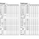 28 Printable Yahtzee Score Sheets Cards 101 FREE TemplateLab Yahtzee