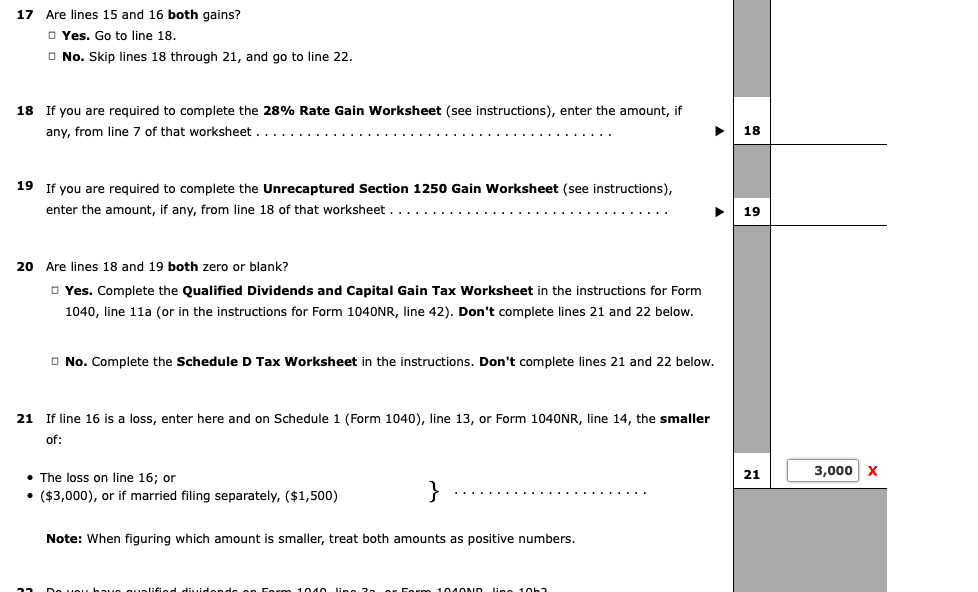 28 Rate Gain Worksheet