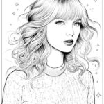 30 Amazing Taylor Swift Coloring Pages Free Printable