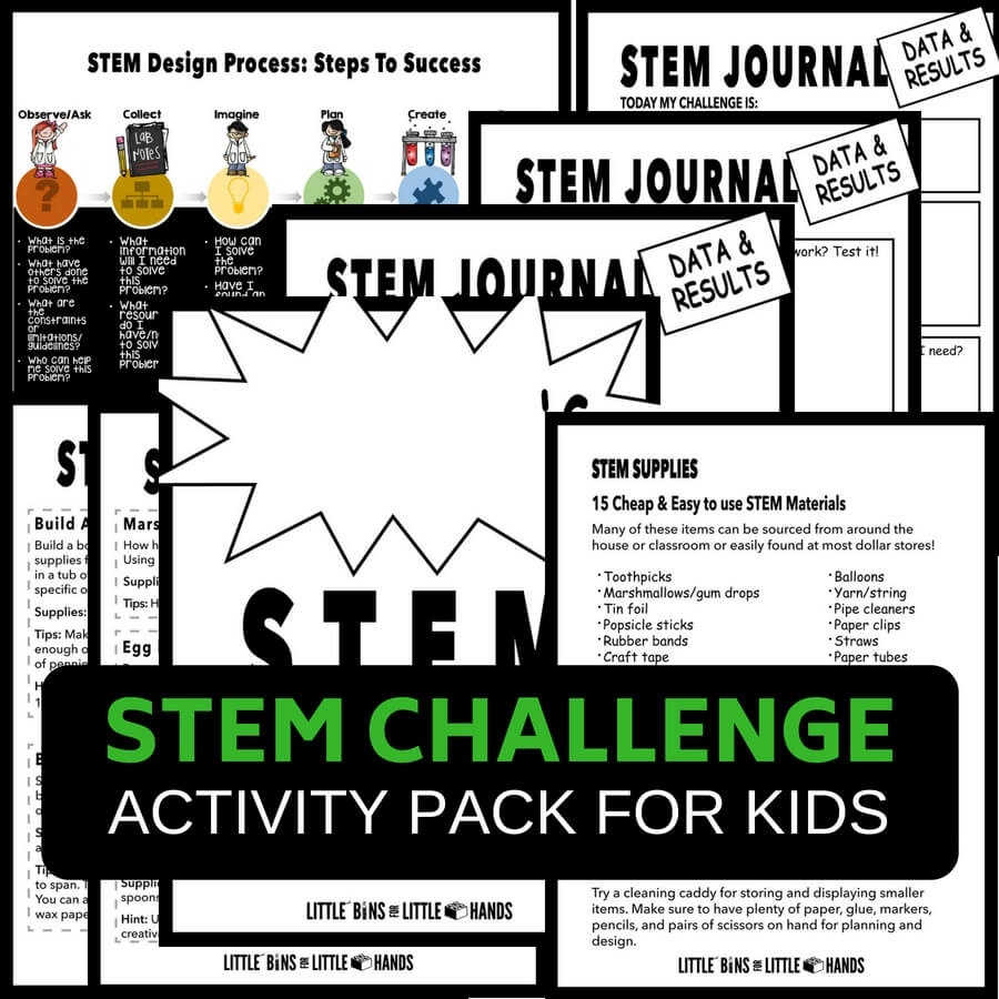 30 Days Of Stem Activities Stem Challenge Natural Beach Living 