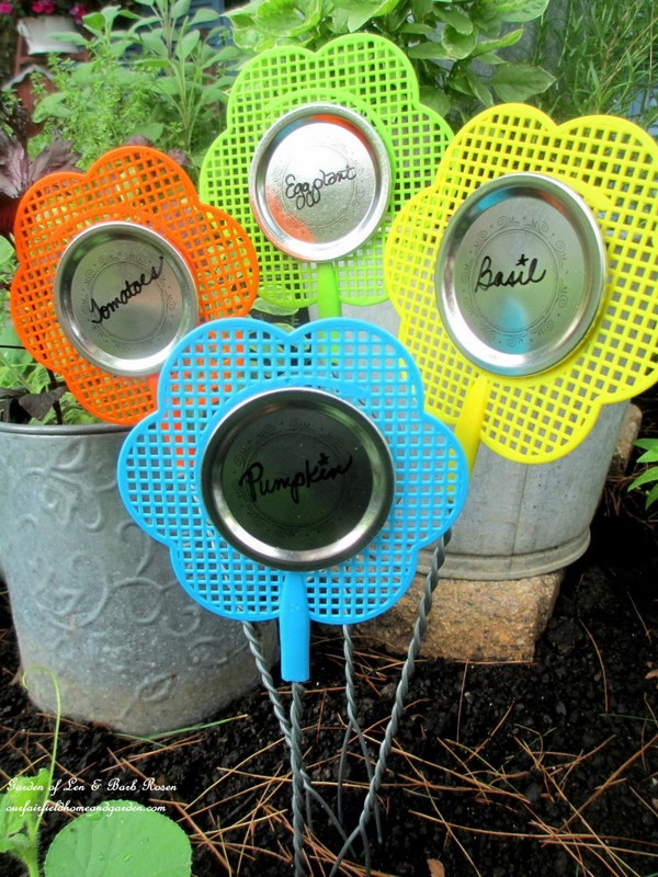garden plant label ideas
