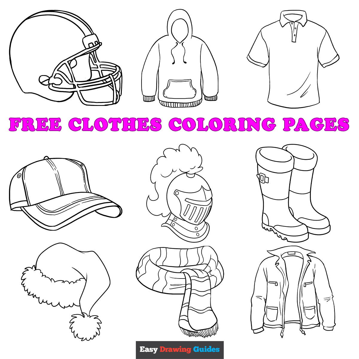 30 Preschool Clothes Coloring Pages HajraMarton