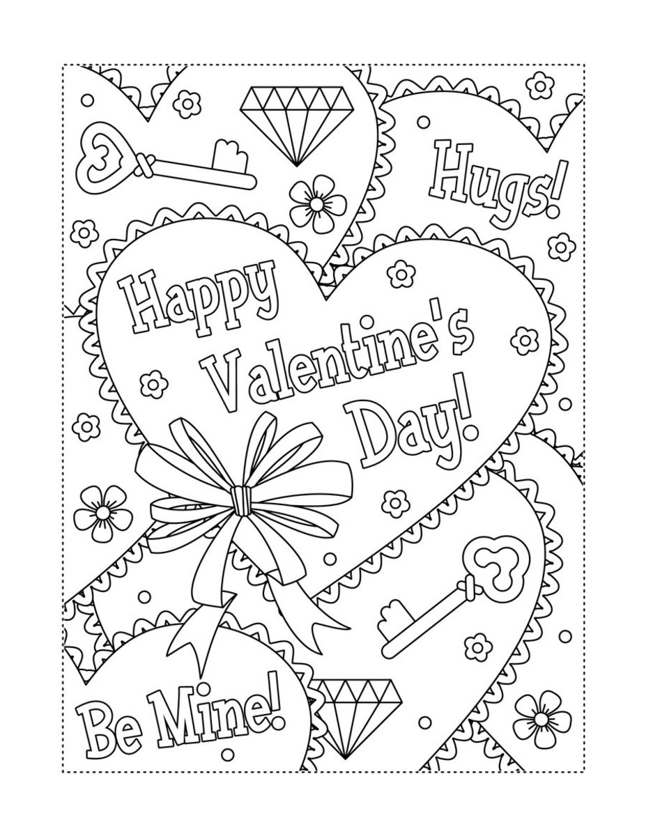 Valentine S Day Coloring Pages