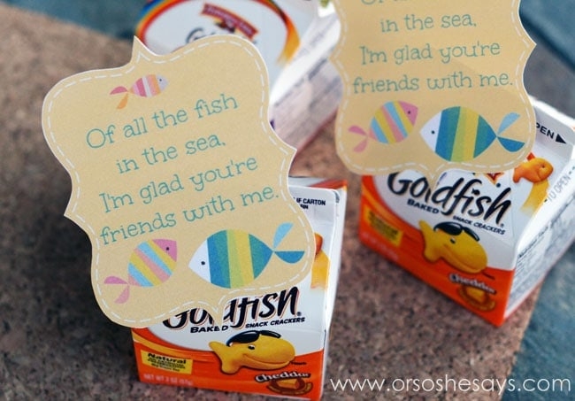  39 Of All The Fish In The Sea 39 Fish Valentine Printable