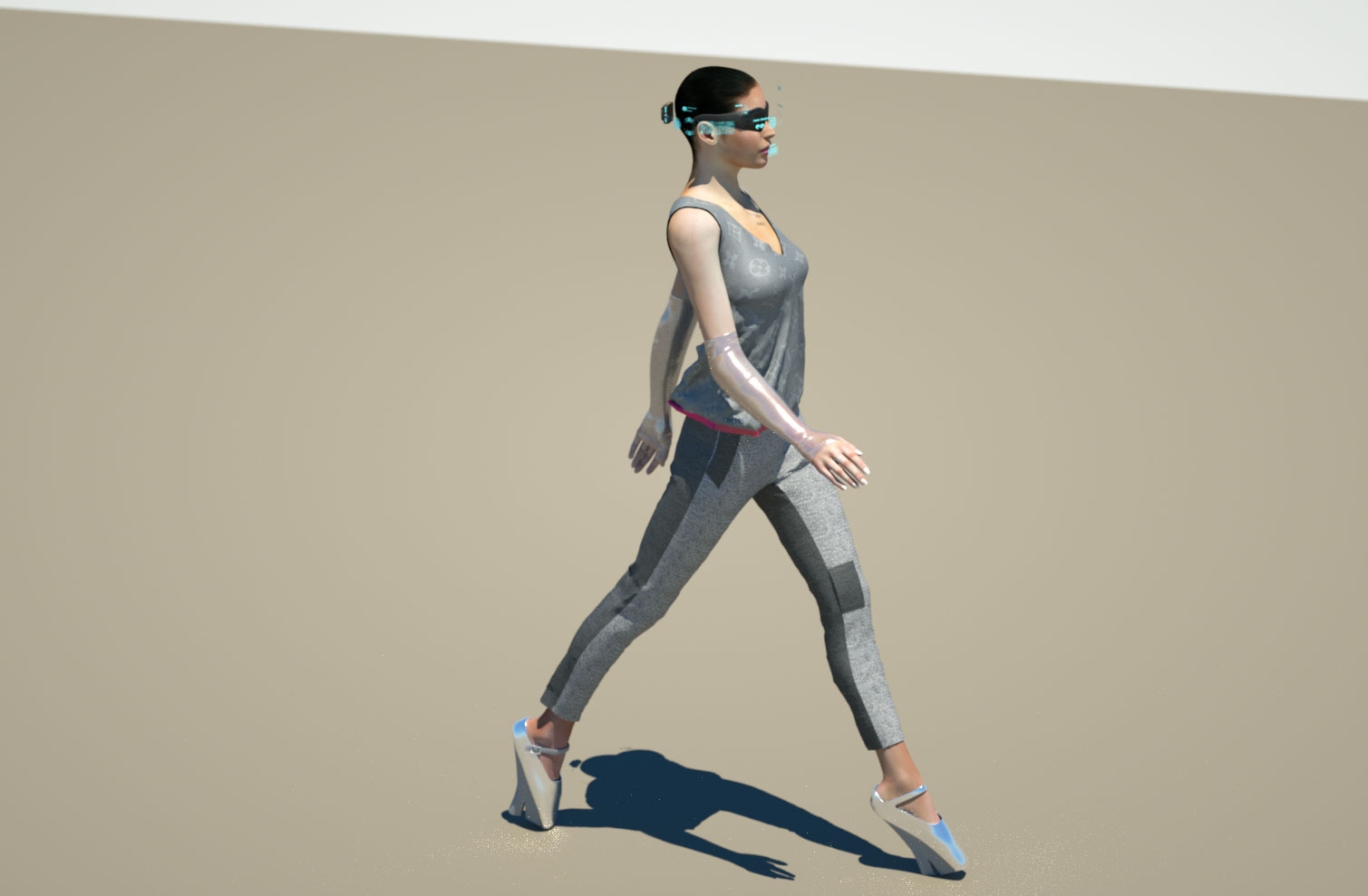 3D Fashion Designer Virtual Catwalk Show