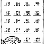 3rd Grade Math Worksheets TutorOcean Worksheets Library