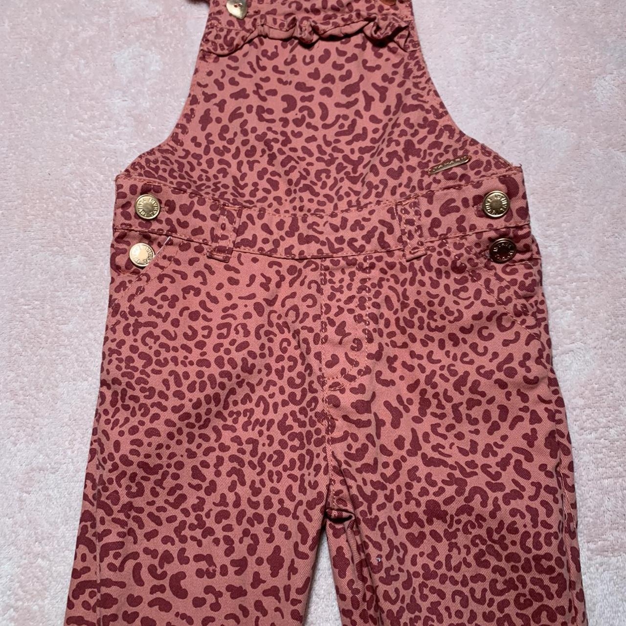 garden print overalls