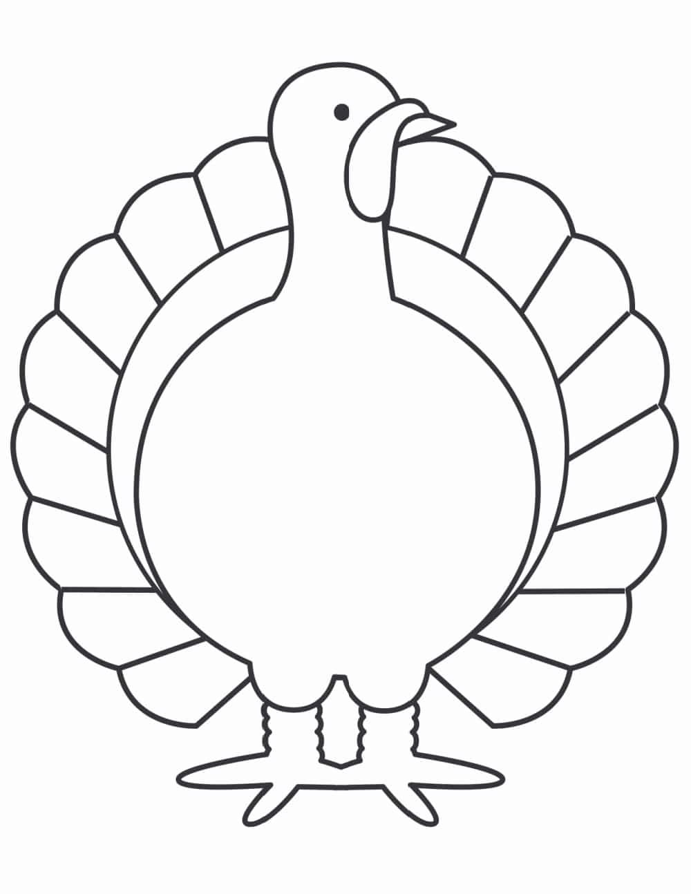 free turkey templates printables