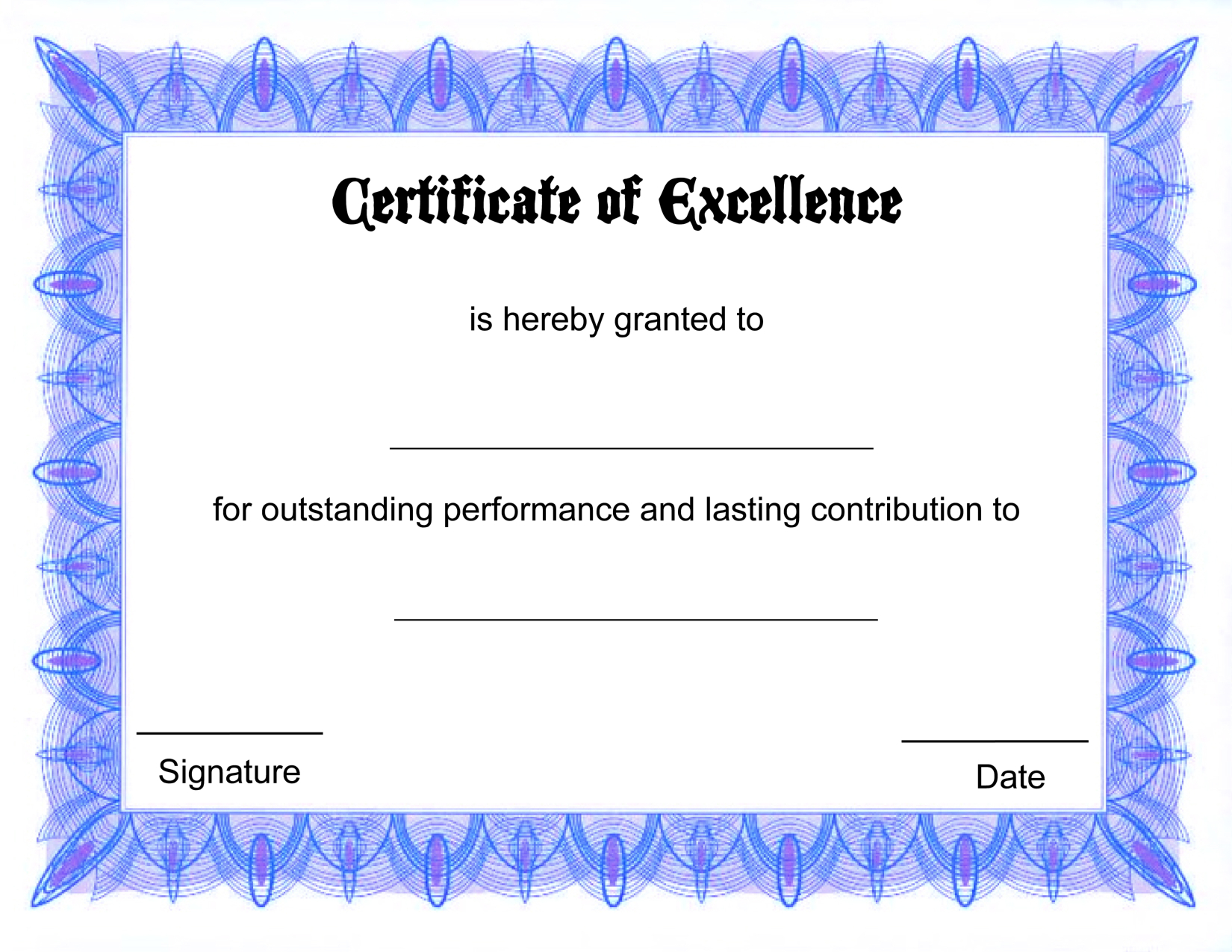 40 Fantastic Certificate Of Completion Templates Word Powerpoint 