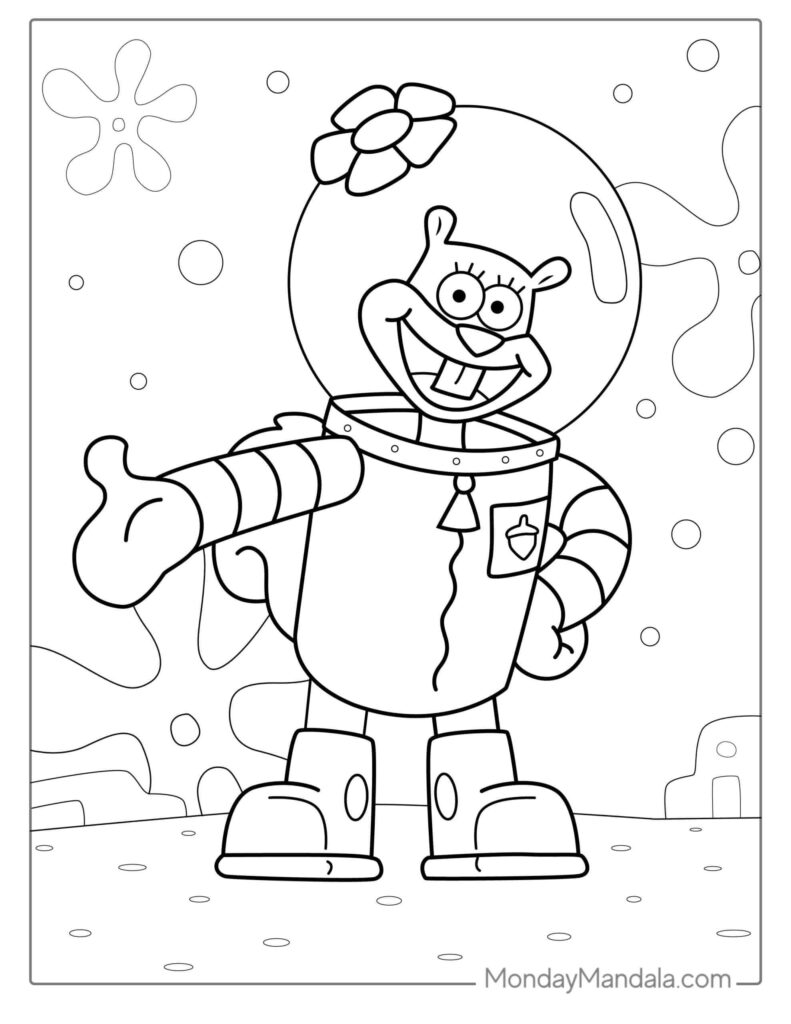 40 SpongeBob Coloring Pages Free PDF Printables Coloring Pages