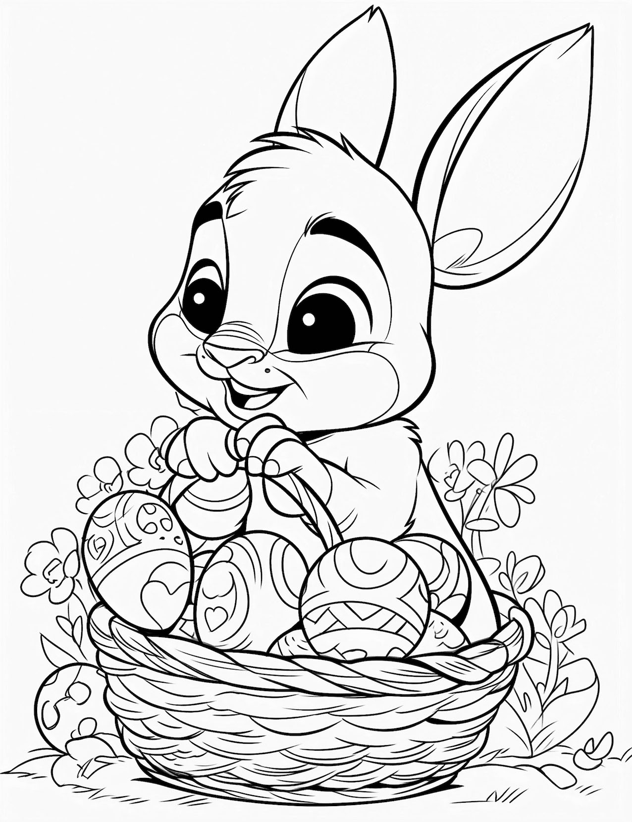 Bunny Coloring Pages