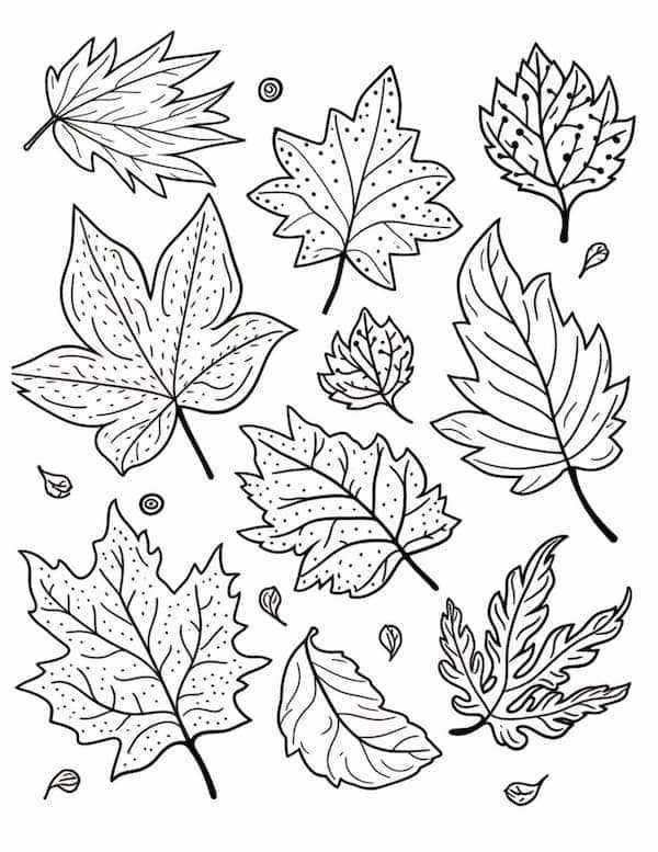 47 Fall Coloring Pages For Both Kids And Adults Our Mindful Life