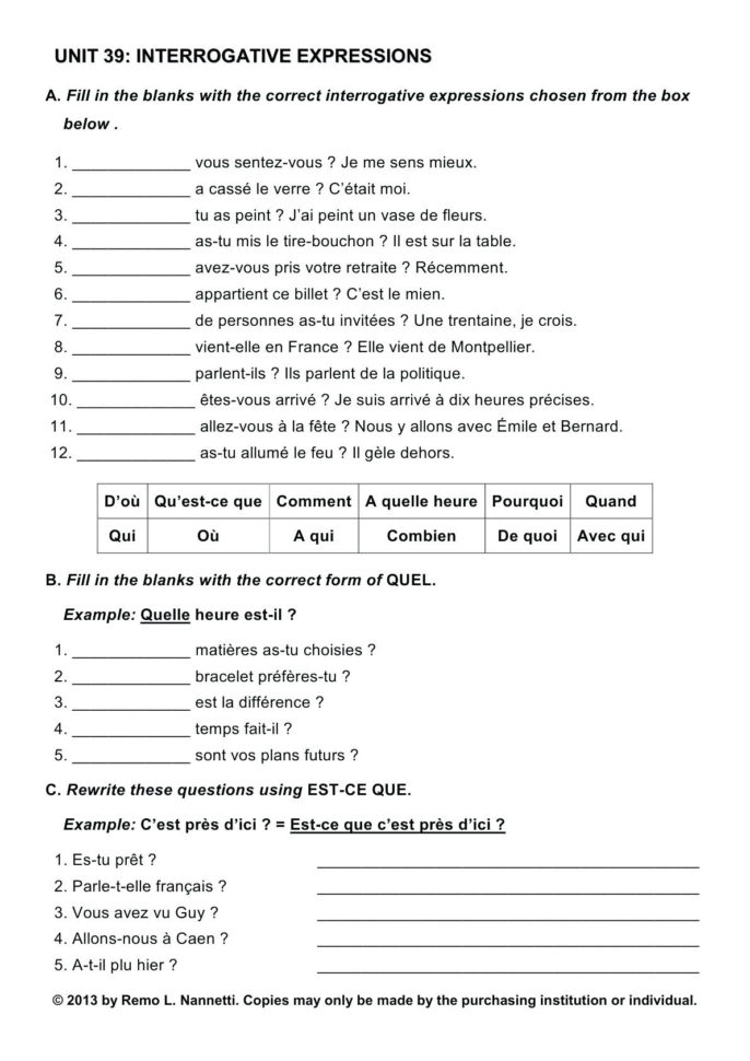 4Th Grade Grammar Worksheets Pdf Great Grade Worksheets Db excel