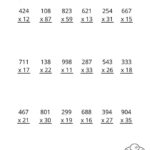4th Grade Math Worksheets Worksheets Library