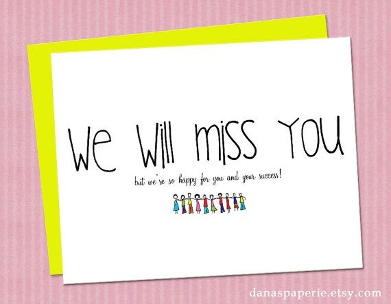 free printable going away greeting cards
