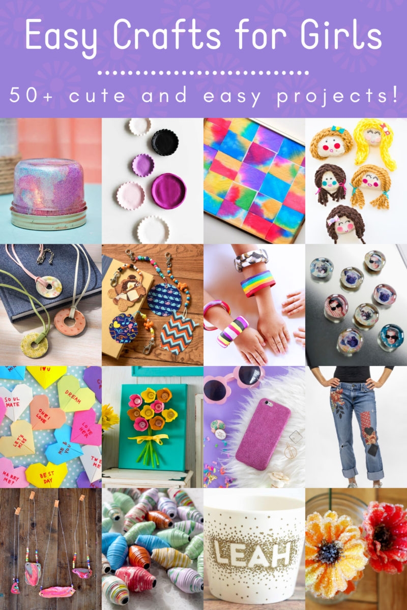 50 Crafts For Girls To Inspire Her Creativity Mod Podge Rocks