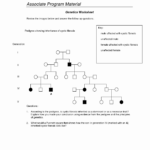 50 Genetics Pedigree Worksheet Answers