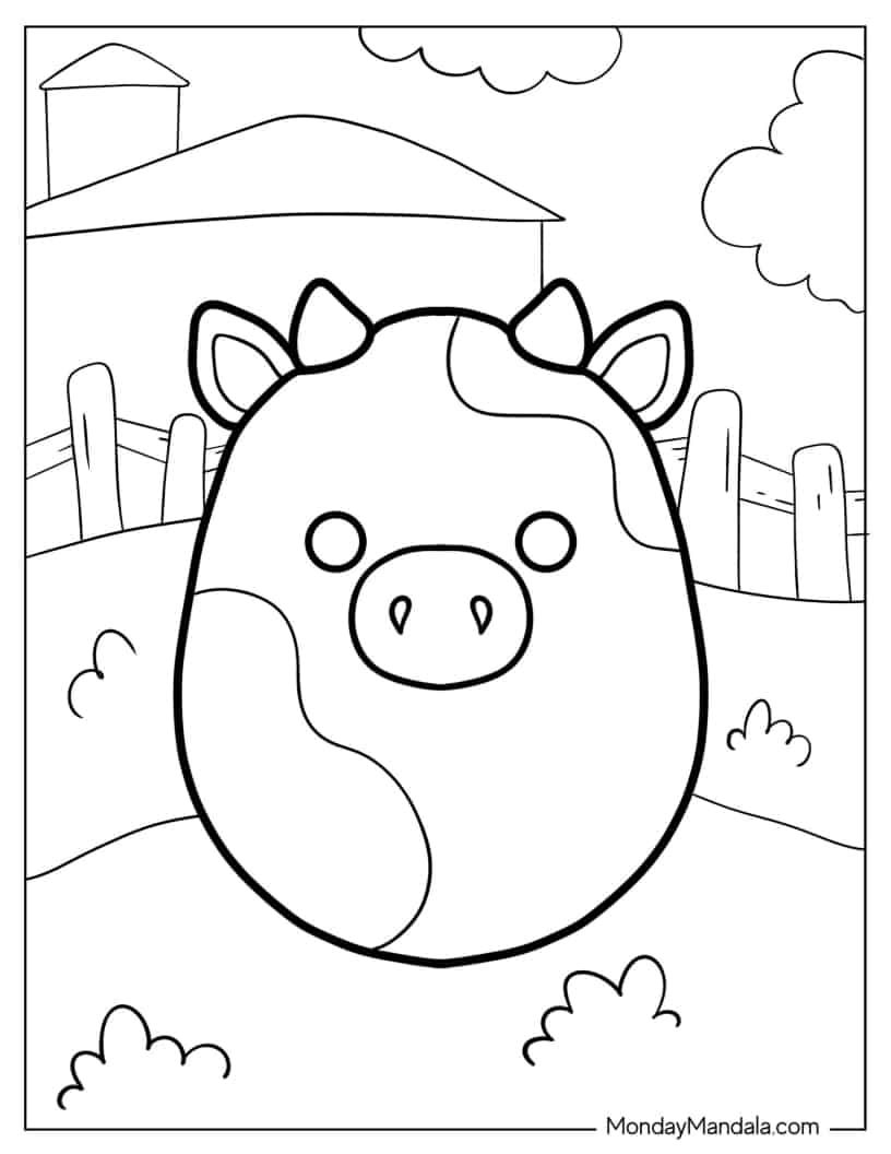 50 Squishmallow Coloring Pages Free PDF Printables Coloring Pages 
